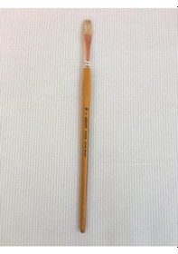 Resim Art 258 Beyaz Kılkesik Uç Yağlı Ve Akrilik Boya Fırçası No:10 