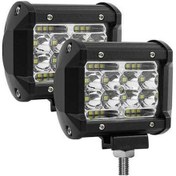 Resim Pazly Siyah 60w 6000lm Led Çalışma Işığı Çubukları, Sis Farları K22214b-1 