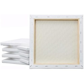 Resim Tuval 20x20 Cm Astarlı Kare Tuval 4 Adet Resim Küçük Tuvali 20 20 Cm Tual Akrilik Boya Yağlı Boya İçin İdeal 