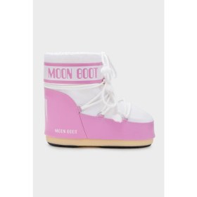 Resim Moon Boot Logolu Bağcıklı Su Itici Kar Botu Bayan Kar Botu 80D1409340 JB05 