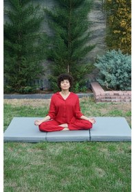 Resim Suena Su Geçirmez Katlanır Yatak Yer Yatağı Misafir Yatağı Yoga Yatağı Kamp Yatağı Katlanır Yatak Neo002 Gri 