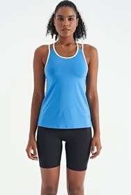 Resim TOMMY LIFE Çift Askılı Sırt Detaylı Standart Kalıp Kadın Spor Atlet, T13BY-97258 