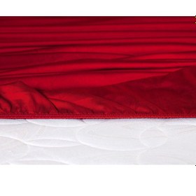 Resim Madame Coco Ciel Tek Kişilik Plus Saten Çarşaf - Kırmızı Crsf0000000020tek Kişilik Plus-kırmızı 