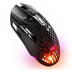 Resim SteelSeries Aerox 5 Wireless Ultra Hafif Kablosuz Siyah Oyuncu Mouse 