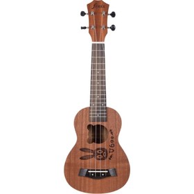 Resim Fenix PS-SKT-10-21H/RB Soprano Ukulele (Rabbit) 