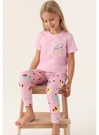 Resim Roly Poly 3403 Jungle Kız Çocuk Pijama Takımı 
