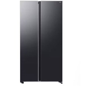 Resim Samsung RS70F65QEFTR 655 Lt. E Enerji Gardırop No Frost Siyah Buzdolabı 