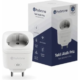 Resim Renklimestore Akım Korumalı Wi-Fi Akıllı Priz, Enerji Izleme, Çocuk Kilidi, 16 Amper, Uygulama ile Uzaktan Kontrol 