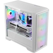 Resim Segotep Radiant Beyaz 750w 80+ Bronze Midi Tower Kasa 