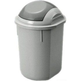 Resim Üçsan Ucs 414 Ufo Çöp Kovası 4 Lt 19x28cm Gri 