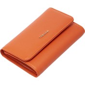 Resim Turuncu Deri Kadın Cüzdan - S1CB00005730-H67 