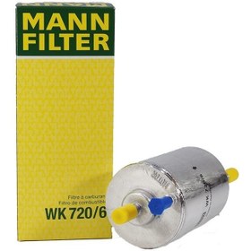 Resim MANN WK720-6 | Audi A4 2002-2008 1.8 (BFB) 163 PS Benzin Filtresi (WK720/6,A4) 