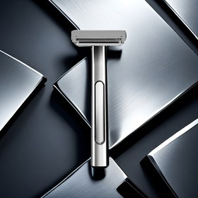 Resim Erkekler için Manuel Çift Bıçaklı Tıraş Makinesi, Tüm Metal Malzeme, Dayanıklı ve Korozyona Dayanıklı, Güvenli Tıraş, Kalın Sakallar İçin Uygun, Arkadaş İçin Hediye, Baba İçin Hediye, Aile Seyahati ve İş Seyahatleri İçin Kolay Taşınabilir, Pratik Bıçak Değişimi, Temiz Tıraş, Çiziklere Dayanıklı Tasarım, Güvenli ve Rahat Tıraş 