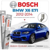 Resim Bmw X6 E71 Muz Silecek Takımı 2012-2014 Bosch Aeroeco 