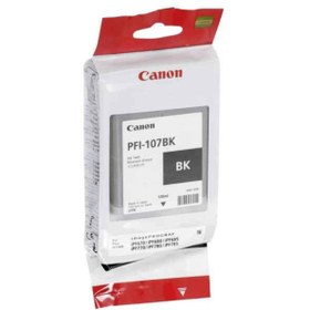 Resim Canon PFI-107Bk Black Siyah Plotter Kartuş İpf770-775 