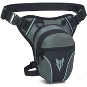 Resim Hightower Motosiklet Bacak Çantası - Ayarlanabilir, Yüksek Kapasiteli, Dayanıklı, Mavi 