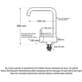 Resim Fause Pencere Önü Katlanır Eviye Bataryası Siyah Kpn101-B 