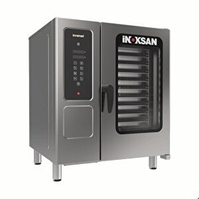 Resim İnoksan Fke 10 Digital Panelli Konveksiyonlu Elektrikli Fırın GN 1/1 10 Tepsi 