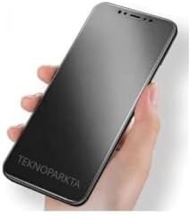 Resim Iphone 14 Mat Seramik Cam Nano Esnek Kırılmaz Full Tam Kaplayan Ekran Koruyucu 
