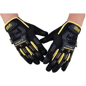 Resim Single Sword Mechanix Tam Parmak Taktik Eldiven, Darbe Emici İş Eldiveni, Dokunmatik Özellikli Motosiklet&spor Eldiveni, Unisex Xl-sarı 