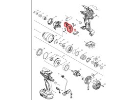Resim Makita BTD146 Şalter Ürün Kodu 650722-8 