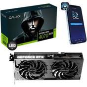 Resim Galax GeForce RTX 4070 Super 1-Click OC 2X V2 47SOM7MDABCD 12 GB GDDR6X 192 Bit Ekran Kartı 