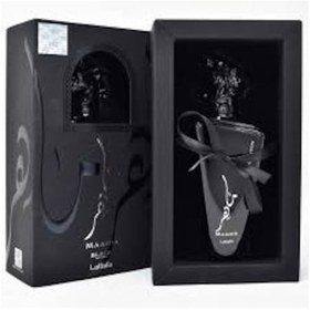 Resim Lattafa Maahir Black Erkek Parfüm EDP 100 ML 