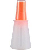 Resim Fochsia 1 Adet Ölçü İşaretli Turuncu Silikon Fırça: Yüksek Isıya Dayanıklı, Yapışmaz, Çizmez 