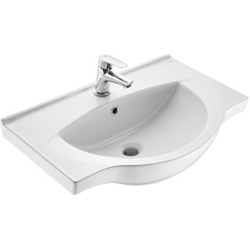 Resim KALE Optımum 55x45 Cm Etajerlı Lavabo 