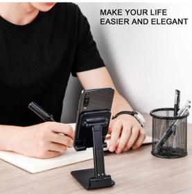 Resim Cep Telefonu Sabitleyici Stand Katlanabilir Ayarlanabilir Tutucu 