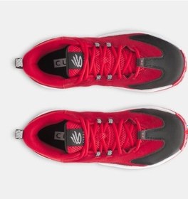 Resim Under Armour Curry 3z 25 Suede Erkek Basketbol Ayakkabısı 6000750-600 Kırmızı 