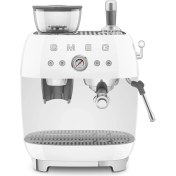 Resim smeg Beyaz Espresso Kahve Makinesi 50's Style 