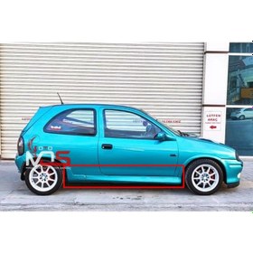 Resim Opel Corsa B Uyumlu Gsi Marşpiyel Sağ Sol Takım Fiberglass Boyasız 