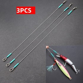 Resim 3 Balıkçılık Malzemesi, Balık Bağlama Hattı. Çoklu Tel Çelik Tel, Büyük Balıklar İçin Güçlü ve Dayanıklı, 4 Özellik Seçilebilir 