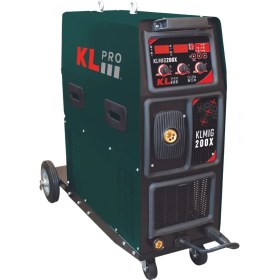 Resim KL Pro KLMIG200X 240 Amper Mma Inverter Gazlı ve Gazsız Gaz Altı Kaynak Makinesi 
