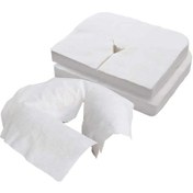 Resim Suntek 100 Adet Tek Kullanımlık Yastık Kılıfı Yüz Y-şekli 