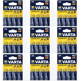 Resim Varta Longlife 4106 Alkaline AA Kalem Pil 4 x 9'lu 