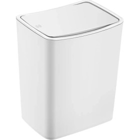 Resim Pratik ve Şık 8,5 L Touch Çöp Kovası, Modern Mutfak ve Ofis Için Ideal 