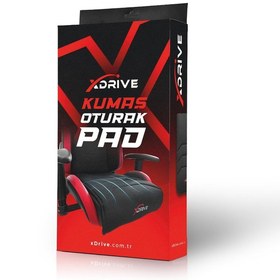 Resim Xdrive Premium Oturak Pad Kumaş Siyah 