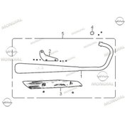 Resim Mondial Mg 150 Superboy Egzoz Komple Siyah (524921822) 