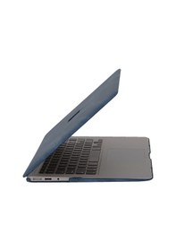 Resim Apple Uyumlu MacBook Air Kılıf 13 İnç Kaplama Fabric01 Kumaş Eski Usb'li Model 2010-2017 A1369 A1466 İle Lacivert 