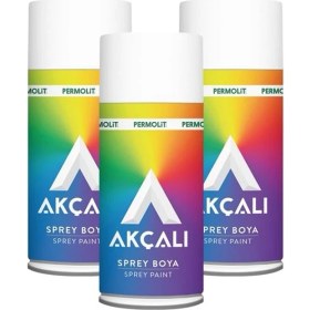 Resim Akçalı AKÇALI310 Altın Yaldız Sprey Boya 400 ml 3 Adet 