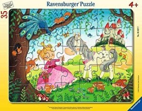 Resim Ravensburger 35 Parça Büyük Çerçeveli Küçük Prenses Puzzle 050277 
