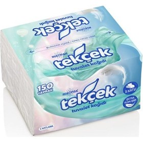 Resim Rulopak Tekçek Tuvalet Kağıdı 3 Katlı 24'Lü Paket 