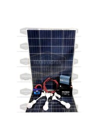 Resim 105 Watt Güneş Paneli Tv Aydınlatma Paketi Solar Paket 