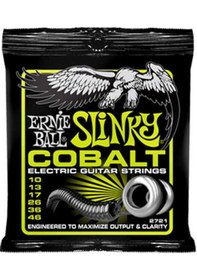 Resim Ernie Ball 2721 Cobalt Regular Slinky Elektro Gitar Teli (10-46) 