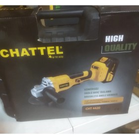 Resim Chattel CHT4420 Akülü Avuç Taşlama Kömürsüz 