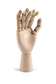 Resim Genel Markalar Ahşap Model Mankeni Sağ El Çocuk 20 Cm. 