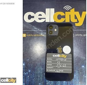 Resim Apple iPhone 12 İkinci El TR | 256 GB | Siyah 