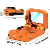 Resim Vism Flipdot Reflex M2 Red Dot Sight - Katlanabilir 22mm Reflex Nişangâh 